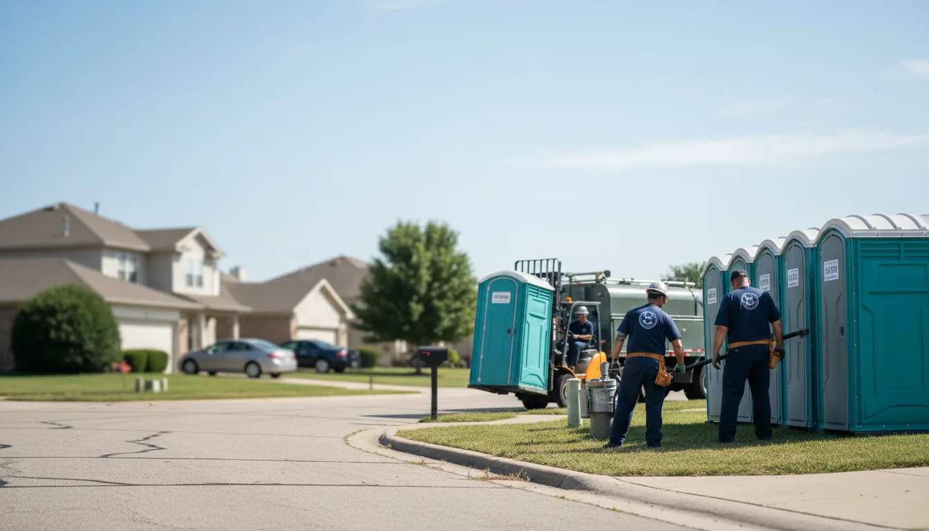 Porta Potty Rental in Porterville, CA near me